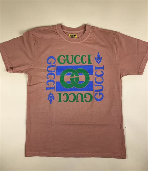 gucci tee shirt fake|bootleg gucci shirt chinatown market.